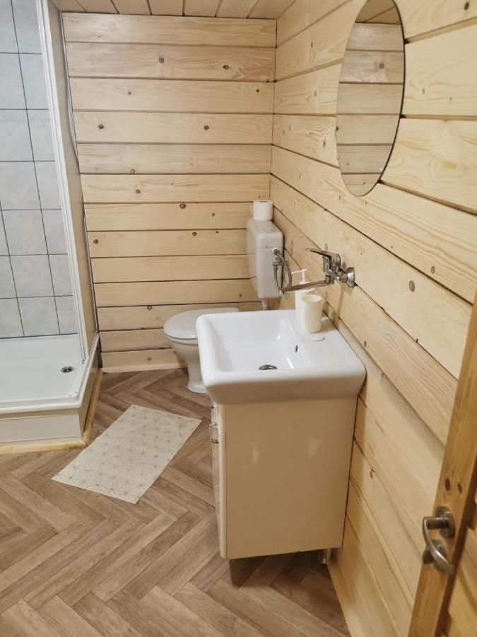 Domek Drewniany Szafran Witów Eksteriør billede